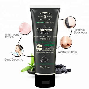Aichun Beauté Soin de La Peau Naturel charbon de Bois Blanchissant au Visage Décoller Masque Noir pour toutes les peaux - Product Image 4
