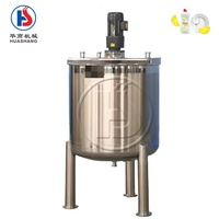 Cuve de mélange en acier inoxydable Huashang, mélangeur de liquides haute efficacité pour la fabrication de jus et de savon liquide