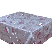 Nappes en plastique florales fantaisie de vente chaude