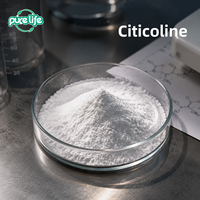 CDP-Kolin Sitikolin %99 CAS 987-78-0 Beyaz Kristal Toz Gıda Sınıfı Beyin Yorgunluğunu Azaltır Sağlıklı Beslenme Varil/Torba