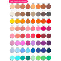 Palette d'ombres à paupières la plus vendue Cosmétiques colorés et imperméables pour la palette d'ombres à paupières de marque privée de sourcils