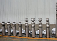 Pompe de fontaine submersible OEM ODM de 2,2 kW à 7,5 kW (10 CV) avec turbine en acier inoxydable et laser musical