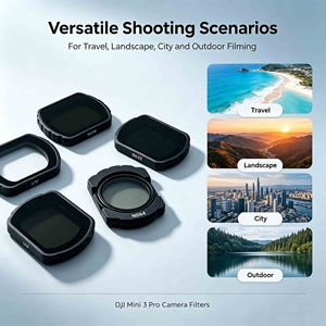 Accesorios para Drones, Juego de Filtros UV CPL ND16 ND32 ND64 para Mini/Mini 2 <span class=keywords><strong>Mavic</strong></span>, Protección de Vidrio Óptico de Alta Calidad - Product Image 4