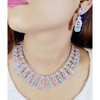 Nouvelle Collection de Bijoux Colorés Plaqué Or 14K et Argent, Qualité Supérieure, pour Mariage, Fiançailles et Fêtes, Vente en Gros