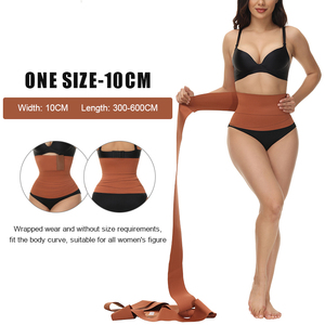 Tailletrainer Vrouwen Afslankschede Grijpt Me Omhoog Verband Wikkel Body Shaper Buik Shapewear Trimmer Riem Stretch Banden 10Cm 5M 6M - Product Image 4