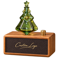 Diffuseur d'arômes ultrasonique à huile essentielle Pure Spa, USB portable, en bois et verre, sans eau, pour usage domestique et commercial