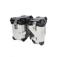 Boîte latérale de moto universelle 18L/28L/35L, étanche, anti-collision, en alliage d'aluminium, à dégagement rapide, pour le voyage