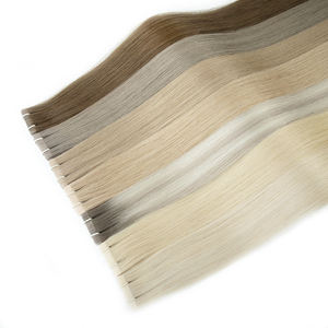 Cheveux honnêtes doux pour la trame de génie russe 12A Remy Extensions de cheveux humains vendeur de cheveux de couleur claire droite teints vierges européens - Product Image 1