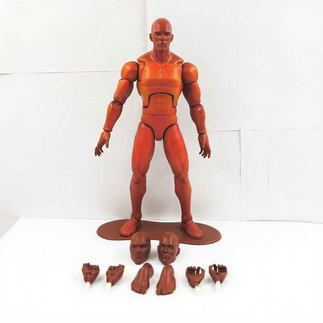 Custom 7 Inch Articulated Action Figure,OEM Make Plastic Action Figure, Lifelike Collectible 3D Plastic Mini Action Figures