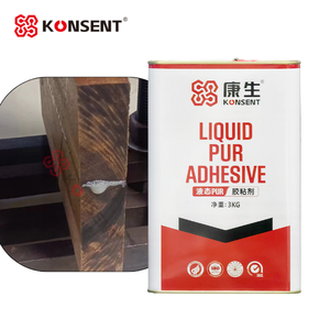 Adhésif spécifique d'assemblage et d'assemblage de bois dur à haute teneur en huile Liquide PUR D4 Adhésif polyuréthane à indice d'étanchéité - Product Image 1