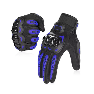 Gants de moto de performance à cinq doigts, imperméables et antidérapants pour le cyclisme sportif, les voyages routiers et les trajets quotidiens – Confort et adhérence - Product Image 1