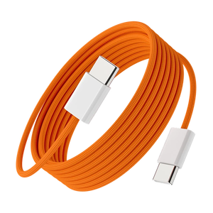<span class=keywords><strong>Cable</strong></span> de Datos USB-<span class=keywords><strong>C</strong></span> a USB-<span class=keywords><strong>C</strong></span> de 1m 5A para <span class=keywords><strong>iPhone</strong></span>, <span class=keywords><strong>Cable</strong></span> de Carga Rápida de Nailon Trenzado PD 60W USB-<span class=keywords><strong>C</strong></span> a <span class=keywords><strong>Tipo</strong></span>-<span class=keywords><strong>C</strong></span> 6A - Product Image 1