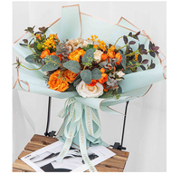 Papier d'emballage floral imperméable populaire en promotion – Fournitures pour fleuristes et emballage de bouquets pour mariage
