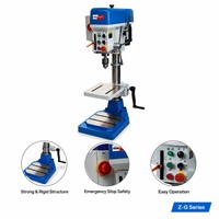 Machine de perçage et de taraudage certifiée CE WDDM, petite perceuse à colonne pour atelier de métallurgie, machine de perçage de métaux