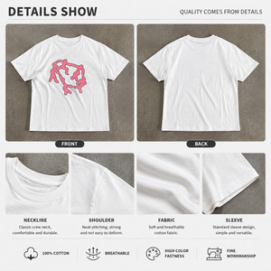 OEM Custom Embroidered Heavyweight T Shirt Custom Sports T Shirt Magliette a Maniche <strong>Corte</strong> <strong>Vintage</strong> T Shirts High End Tee - Product Image 3
