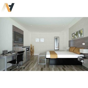Venta al por mayor moderno de madera Queen King de tamaño completo conjunto de muebles de dormitorio personalizable nuevo diseño para hoteles hospitales villas - Product Image 1