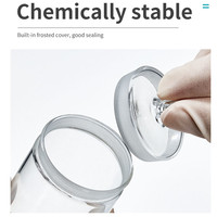 Équipement de laboratoire de chimie bouteille de pesage en verre plat 50*30mm grand plat de pesage 40*25mm 60*30mm 70*35mm