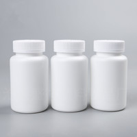 120ml 150ml 175ml 200ml 250ml 300ml HDPE beyaz hap şişeleri ilaç kapsül tıbbi Tablet şişesi