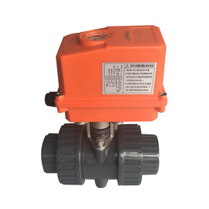 YueMeiTe Electric Upvc Ball Valve 1 In Threaded Switch Control For Chemical Media Industrial Use - Product Image 4
