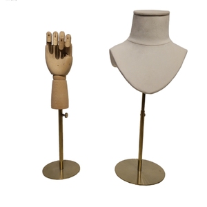 Chinesische Fabrik Bestseller Maßgefertigte Großhandels-Saxon Damen Europäische Original-Leder Schmuckpräsentationsständer für Halsketten - Product Image 2