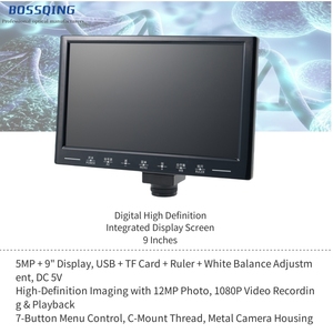 高解像度9インチデジタル<span class=keywords><strong>XSZ</strong></span>-<span class=keywords><strong>107BN</strong></span>三眼生物顕微鏡統合ディスプレイスクリーンで国際的に人気 - Product Image 2