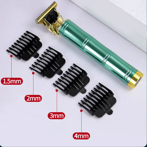 Rasoio Elettrico Ricaricabile per <span class=keywords><strong>Barba</strong></span> a Forma di Bambù OEM per Uomo, Trimmer per Peli del Corpo in Metallo - Product Image 5