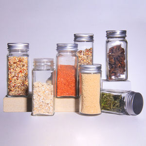 Frasco de Vidrio Cuadrado de 120 ml para Condimentos y Especias, Frasco para Pimienta en Polvo con Orificio, Frascos para Especias de Cocina - Product Image 3