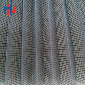 18*16 yanmaz fiberglas Plisse pencere teli cibinlik otel kullanımı için Modern tasarım katlanır ekran yatay açılış tarzı - Product Image 2