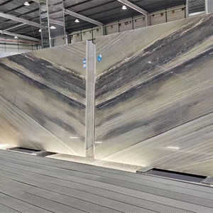 Losa de mármol marrón de Coco con venas grandes para tv, Fondo de pared para <span class=keywords><strong>casa</strong></span> de hotel, librería - Product Image 1