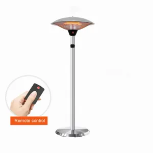Electric Heaters with Remote IP55 Waterproof Underfloor Patio Infrared Heater for Home Appliance