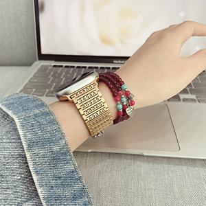 Donne di lusso Metalicas Correa Para Mujeres De Lujo braccialetto di diamanti cinturino per samsung Iwatch - Product Image 5