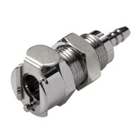 Métal acier inoxydable NPT BSPT CPC rapide eau carburant bière Air ligne mâle prise insérer tuyau filetage connecteur raccords d'accouplement