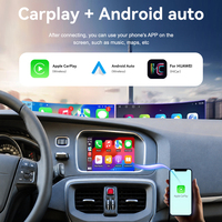 Écran ZWNAV 7 pouces pour Volvo V40 2013-2019, Carplay Android 14, lecteur multimédia DVD de voiture, unités principales, GPS, DSP, autoradio stéréo