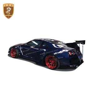 Kit Carrozzeria Widebody Rocky-B Style in FRP per <span class=keywords><strong>Nissan</strong></span> GTR R35: Paraurti Anteriore, Labbro Posteriore, Minigonne Laterali, Parafanghi Allargati, Alettone Posteriore - Product Image 5