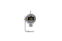 Pirómetro de Doble Color con Sensor Semiconductor, Termómetro IR de Acero Inoxidable sin Contacto, IP65, Ajustable, Relación 100:1, Resolución de 0.1°C, OEM
