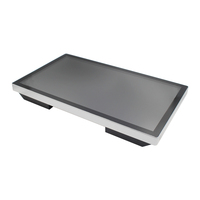 24 pouces 1500 Nits Luminosité Boîtier en métal Écran IPS Lisible au soleil extérieur Moniteur LCD pour arrêt de bus Gare