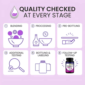 Capsules Probiotiques Concentrées Haute Activité à Dose Fixe, Faciles à Absorber, Nourrissent les Intestins Sans Irritation, Soutiennent la Flore - Product Image 2