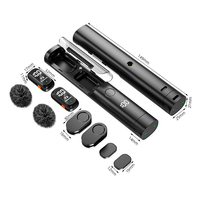 Mini microphone sans fil Lavalier portable pour téléphone, Plug and Play, Type-C, magnétique, pour Vlogging, microphone multifonctionnel