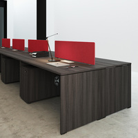 Mobilier de bureau modulaire moderne Poste de travail durable pour bureau Table Ordinateur Poste de travail pour bureau