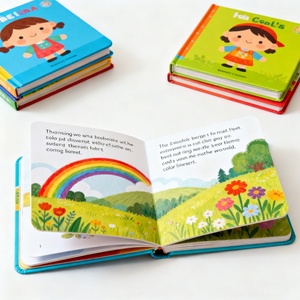 Impresión Personalizada OEM, Impresión Offset, Libros de Cuentos Infantiles con Portadas de Cartón Ecológico y Papel Recubierto - Product Image 1