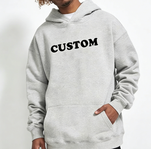 Sudadera con Capucha de Invierno Impermeable, Tejida, 100% Algodón, con Logotipo Personalizado Bordado, Talla Grande, con Bolsillo, Venta al Por Mayor - Product Image 3