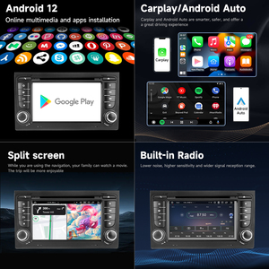 Audi 2002 2007 đài phát thanh xe <span class=keywords><strong>Android</strong></span> 12 stereo 8 inch đa phương tiện <span class=keywords><strong>Video</strong></span> <span class=keywords><strong>Player</strong></span> GPS navigation CD <span class=keywords><strong>Player</strong></span> OBD2 TPMS chức năng A4 mô hình - Product Image 4