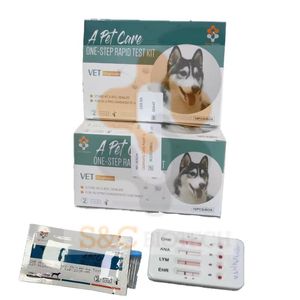 Canine <strong>Tick</strong> 4 <strong>Dog</strong> 4 Way EHR-ANA-BAB-CHW Canine Ehrlichia Heartworm Rapidas Pruebas - Product Image 1