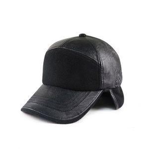 High Quality Baseball Cap Men Black Winter <b>Hat</b> Adjustable Autumn Winter Warm <b>Hats</b> Wholesale OEM - Product Image 1