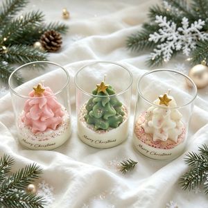 Vela Aromática Artesanal con Aroma a Galleta de Crema, Decoración Navideña para el Hogar, Regalo Festivo - Product Image 1