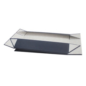Box Rectangular Rectangular Custom Logo Recyclable Paper Black Packaging Box Rectangular Folding Boxes With Ribbon For Apparel Lingerie Shirt Clothes