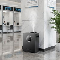 Diffuseur d'arômes commercial mural sans eau 3000 CBM, machine électrique de diffusion de parfum pour CVC, contrôle WiFi, en métal, pour hôtel, bureau, aéroport