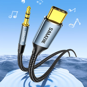 Câble audio DAC SAMZHE Type-C vers 3,5 mm, carte son externe, adaptateur jack casque AUX avec amplificateur pour <span class=keywords><strong>iPhone</strong></span> 17/16/15 iPad - Product Image 6