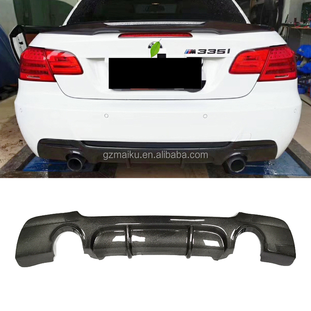 E92 MT M-Tech Carbon Fiber Rear Diffuser for 2004-2011 BMW 3 Series