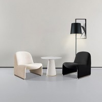 Meubles de maison minimalistes modernes, canapé simple, chaises de salle à manger pour restaurant, réception décontractée, négociation créative pour appartement